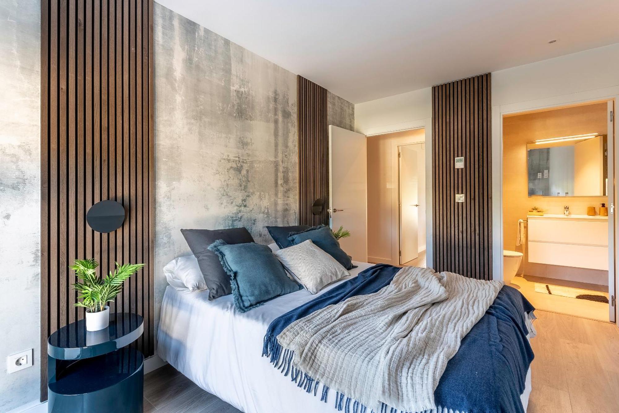 Akomodat En Precioso Y Moderno Con Jardin Y Parking Getxo Buitenkant foto